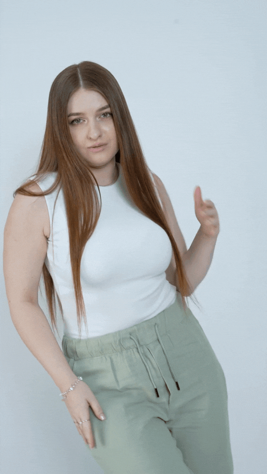 ARMARIO-Mint Linen Pants
