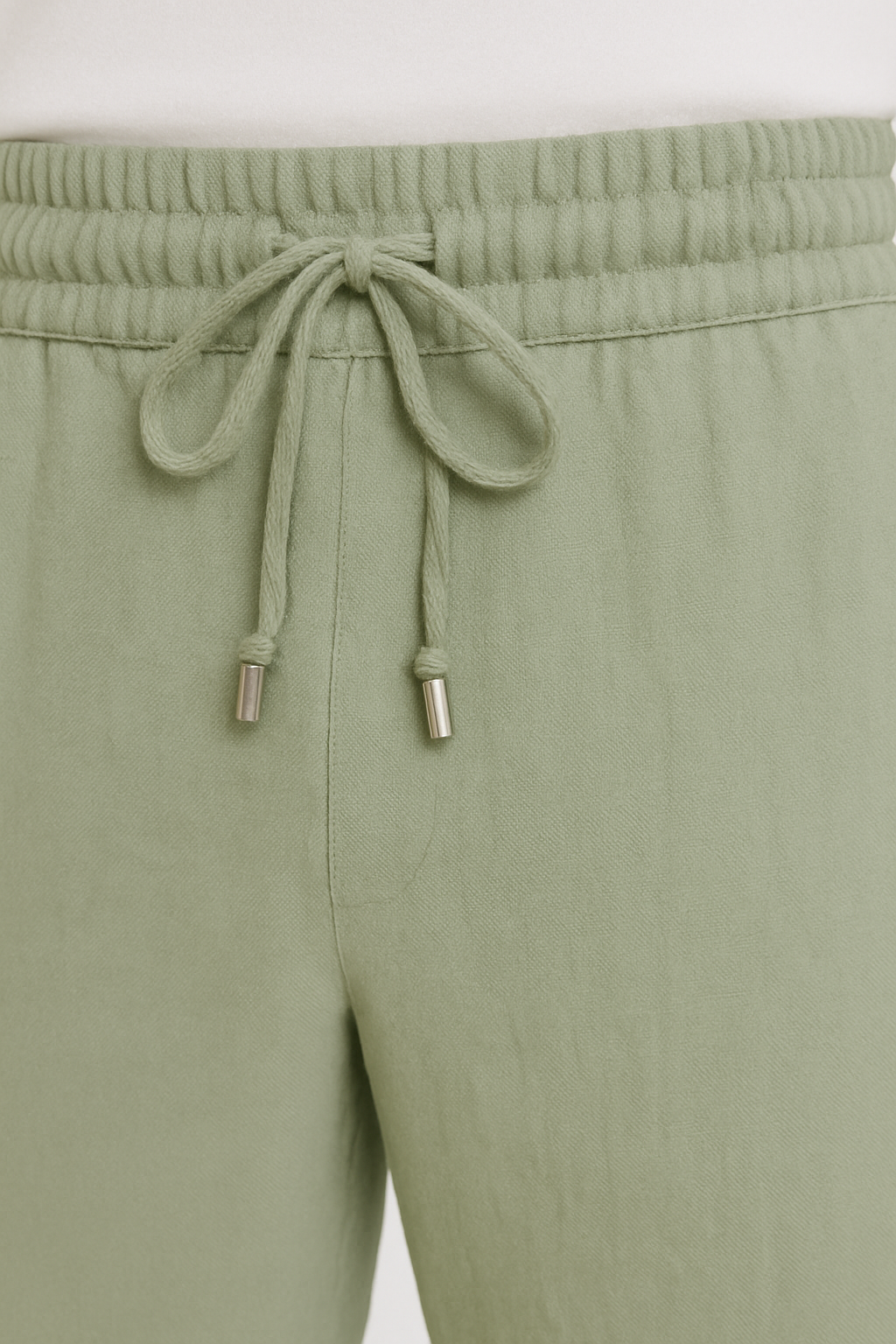 ARMARIO-Mint Linen Pants.