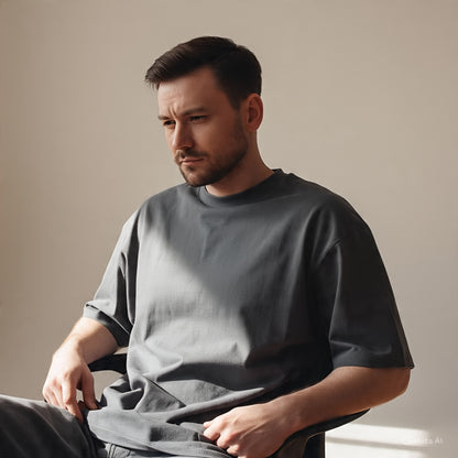 ARMARIO - Dark Grey Relaxed Fit